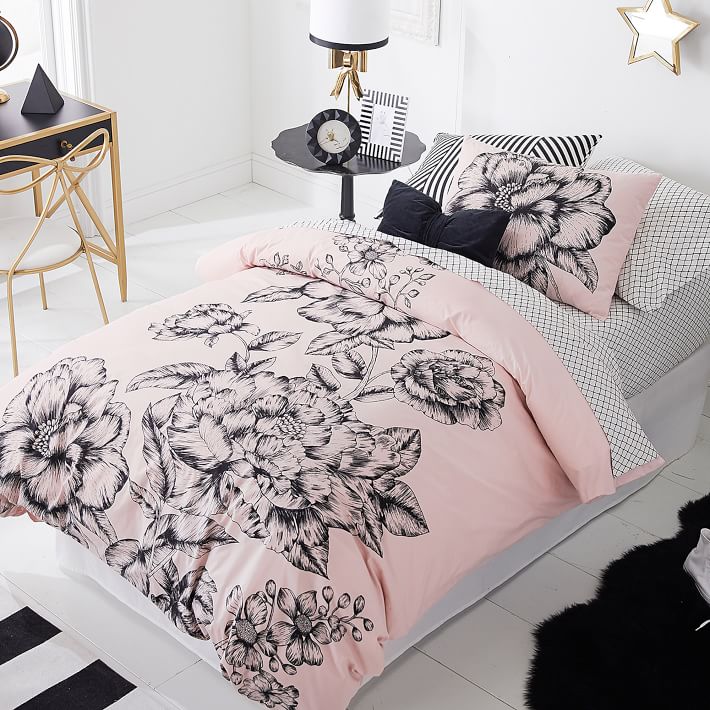 Factory Outlet~personality design Emily Parterre soft Close printing Quilt cover pillow case Single/Doublein the Bedclothes , Quilt category - from Buy2taobao.com to provide professional Taobao agent buy service