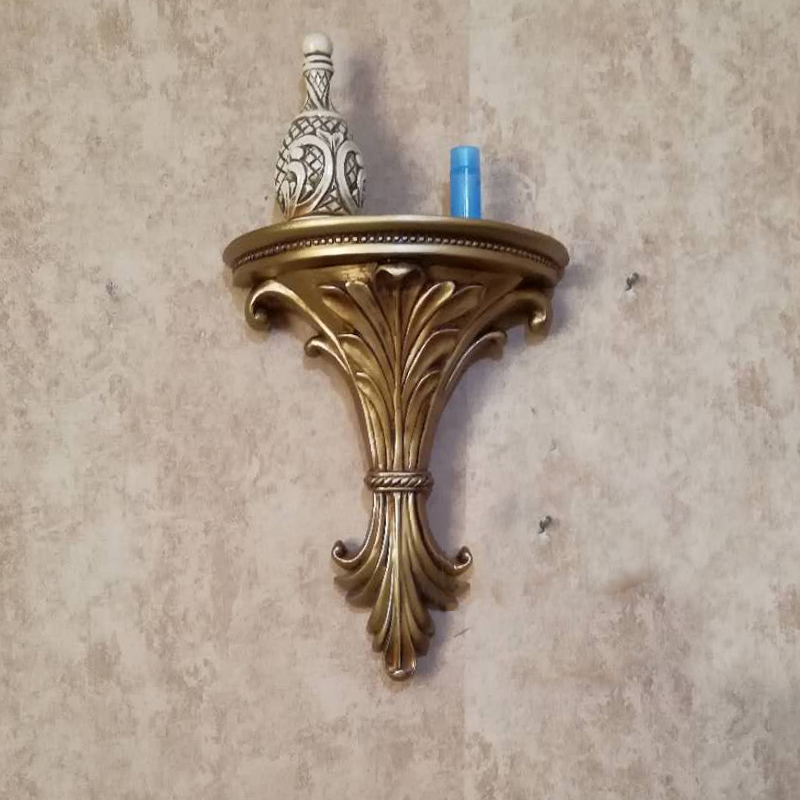 European style Retro style Wall decorate Frame beam Bracket Storage racks Bracket Pendants ornament Ou Yi resinin the Home accessories , Mural category - from Buy2taobao.com to provide professional Taobao agent buy service