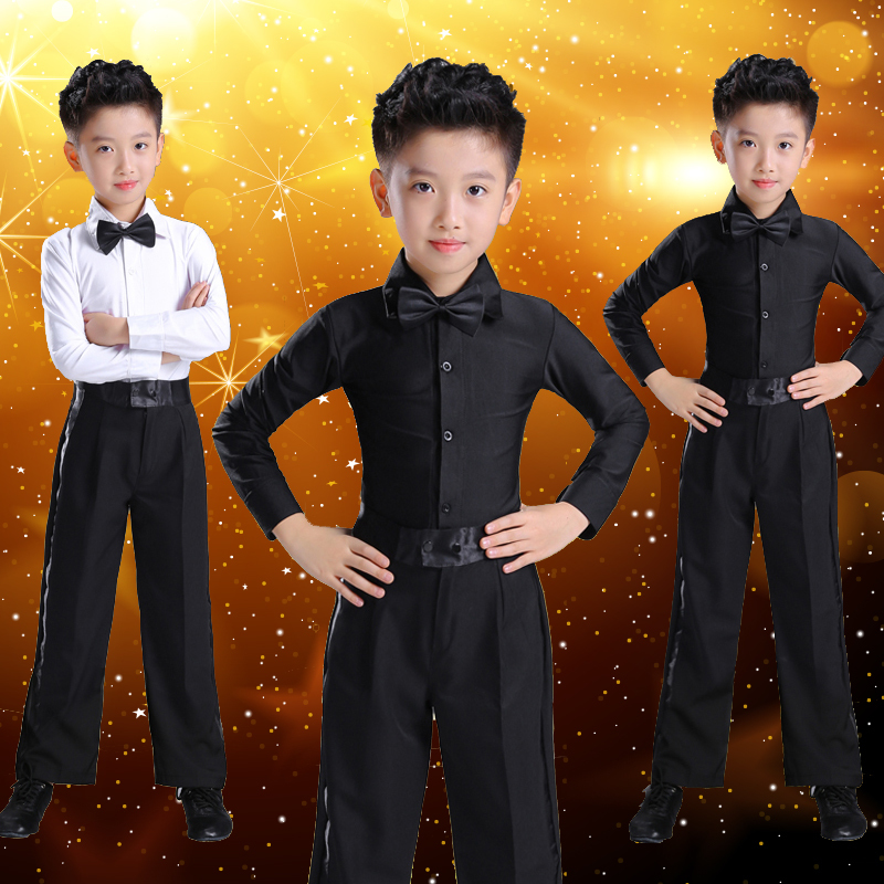 2019洗刷刷男童拉丁舞演出服2018秋冬儿童练功套装舞蹈服学生考级|msdalam kategori sukan/Yoga/kecergasan/bekalan peminat, Dance/Aerobik/Gymnastics, tarian Latin, Latin Dance Set - dari Buy2taobao.com untuk memberikan perkhidmatan ejen Taobao profesional membeli