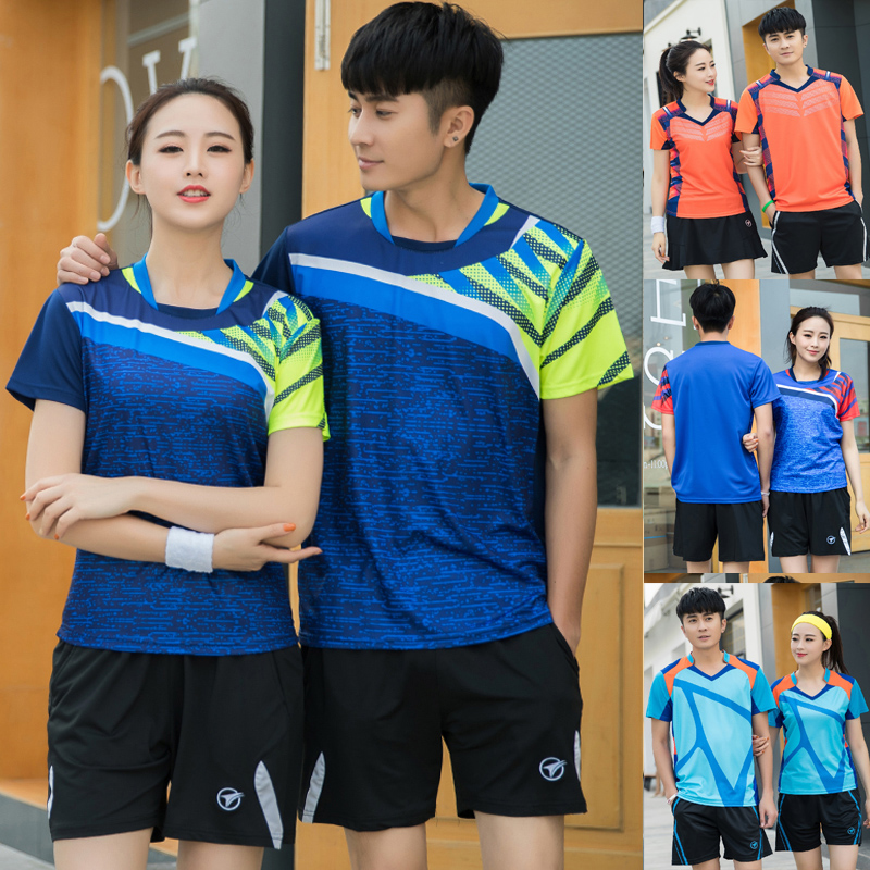 Badminton clothing suit Group purchase customized Quick drying Jersey men and women Tennis clothing Tennis match Volleyball clothing Printingin the Sports/Yoga/Fitness/Fans supplies , Volleyball , Volleyball clothing category - from Buy2taobao.com to provide professional Taobao agent buy service
