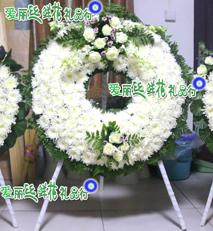 Funeral flower Funeral Flower basket Funeral Wreath Babaoshan the people Cemetery Funeral home Trainin the Flower delivery/Flowers simulation/Plants gardening , Memorial/Dianyi with flowers category - from Buy2taobao.com to provide professional Taobao agent buy service