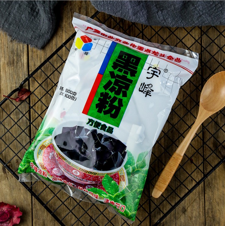 宇峰烧仙草粉黑凉粉500g自制仙草冻冰粉做龟苓膏甜品奶茶材料家用在类目 咖啡/麦片/冲饮, 天然粉粉食品中 - 来自Buy2taobao.com提供专业的淘宝代购服务