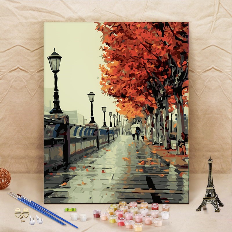 Architecture Cartoon animal woodiness Abstract simple and easy thickening paint brush lovely Coloring picture adult Hand drawn Fill charactersin the Home accessories , Decorative painting , DIY/Digital painting category - from Buy2taobao.com to provide professional Taobao agent buy service