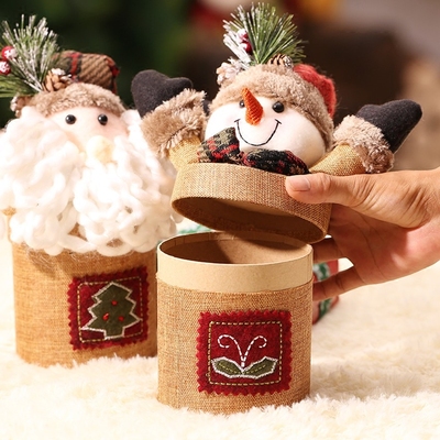 圣诞糖果罐糖果盒创意儿童圣诞节礼物小礼品装