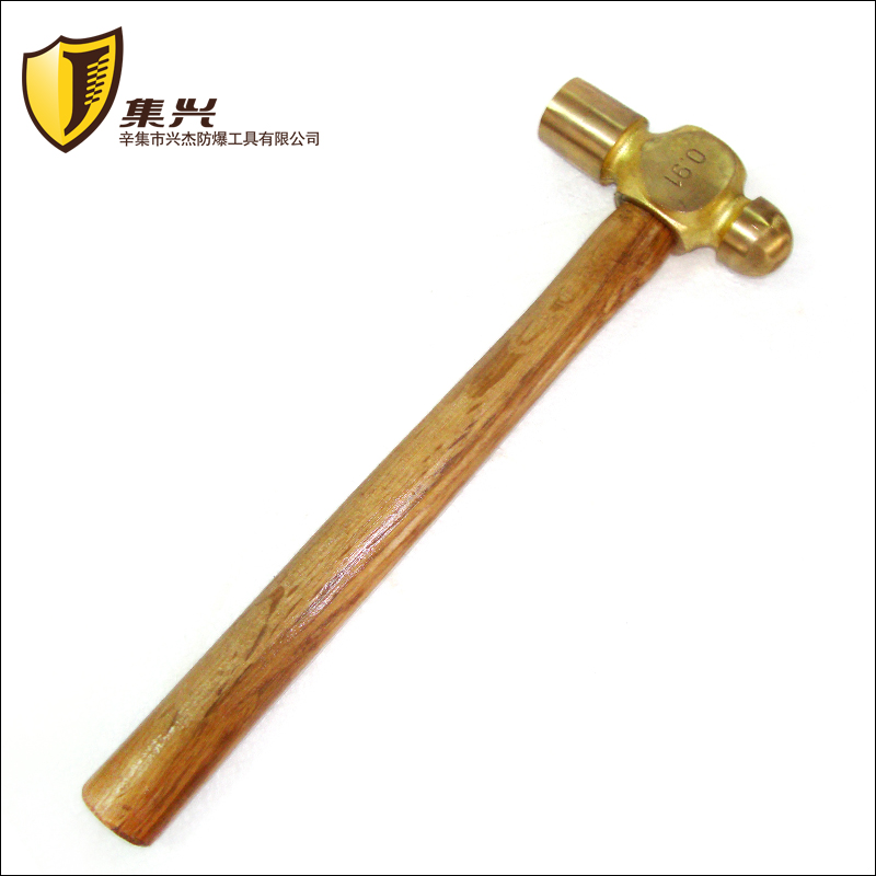 0.91kg/2P黄铜圆头锤木柄/黄铜锤/铜锤/锤子/手锤/奶头锤|ruв категории оборудование/инструменты, ручной инструмент, молоток, шаровой молоток - от Buy2taobao.com для оказания профессиональной услуги покупки агента Taobao