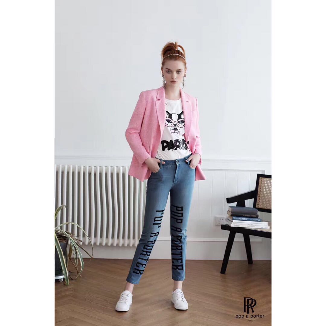 设计师小众品牌 PAP PARIS 粉色宽松西服在类目 女装/女士精品, 西装中 - 来自Buy2taobao.com提供专业的淘宝代购服务