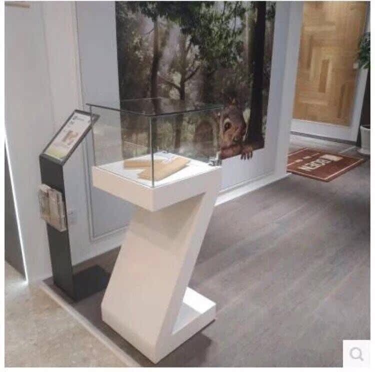 创意展览展示柜X珠宝柜玻璃产品柜个性中岛展台艺术烤漆饰品柜在类目 商业/办公家具, 货架/展柜, 精品展柜/陈列柜中 - 来自Buy2taobao.com提供专业的淘宝代购服务