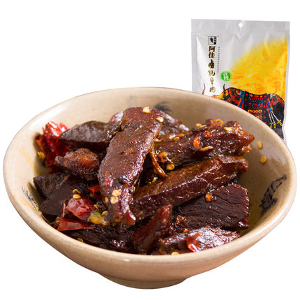手撕风干香辣耗牛肉辣条西藏特产阿佳手撕牦牛肉干高原牦牛肉辣条在类目 零食/坚果/特产, 牛肉干/猪肉脯/卤味零食, 牛肉类中 - 来自Buy2taobao.com提供专业的淘宝代购服务