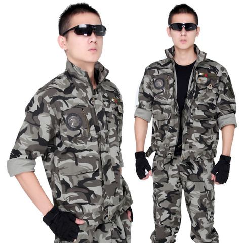 热销军迷服饰 户外军迷服饰男士迷彩服套装美