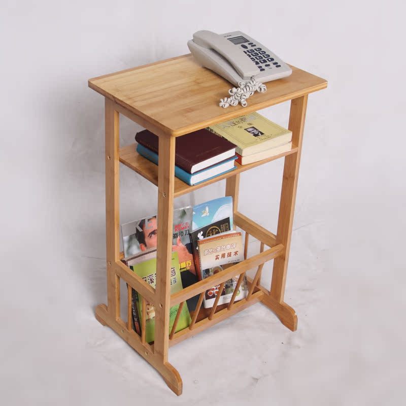 Bamboo Telephone Magazine rack printer Books Storage rack Storage racks Wood sofa Side tablein the Residential furniture , Shelf , Shelf/Shelf category - from Buy2taobao.com to provide professional Taobao agent buy service