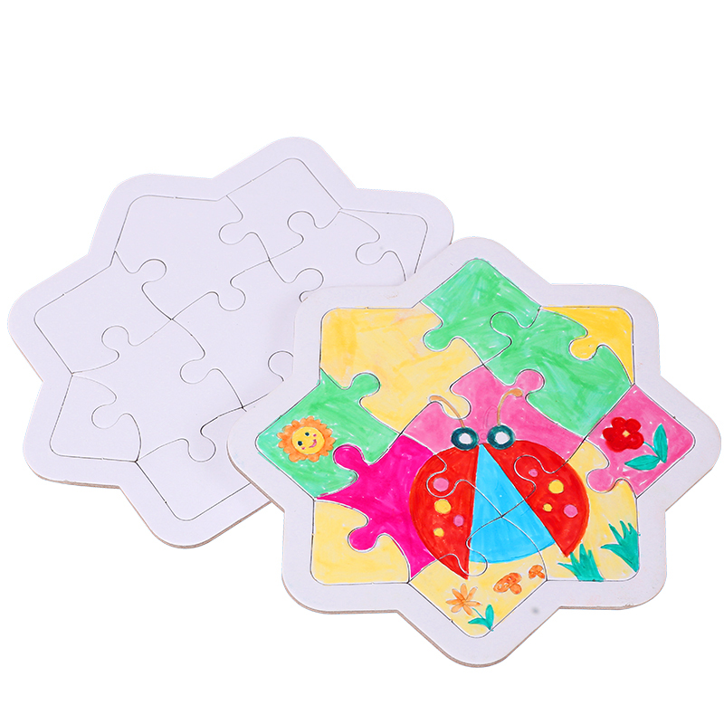 blank Coloring Jigsaw puzzle Paper quality White mold Panel children DIY Puzzle Colouring Graffiti painting child Fight inserted toysin the Toy/Childs/Puzzle/Building block/Model , Beads/Jigsaw/Pair/Disassembly/Beat Toy , Jigsaw/Puzzle category - from Buy2taobao.com to provide professional Taobao agent buy service