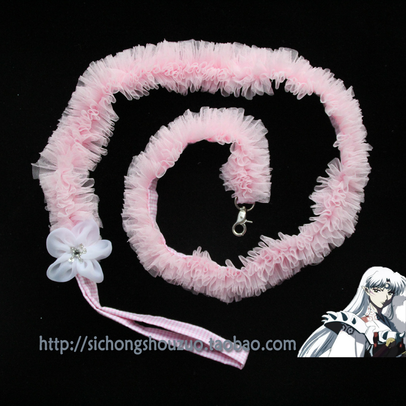Pink lattice lace Traction rope Pet Leash,Traction rope,have other Purple yarnin the Pet/Pet food and supplies , Pet apparel and accessories , Pet clothing/Raincoat category - from Buy2taobao.com to provide professional Taobao agent buy service