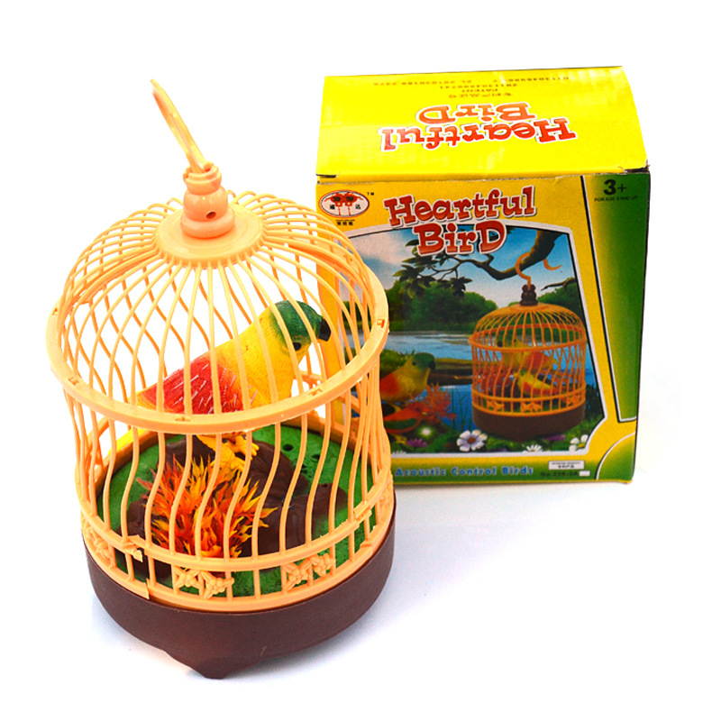 Toys cage Voice control Induction cage originality lighting Vocalization Thrush children Toys Stall Best Sellers 228-2Bin the Toy/Childs/Puzzle/Building block/Model , Other Toys category - from Buy2taobao.com to provide professional Taobao agent buy service