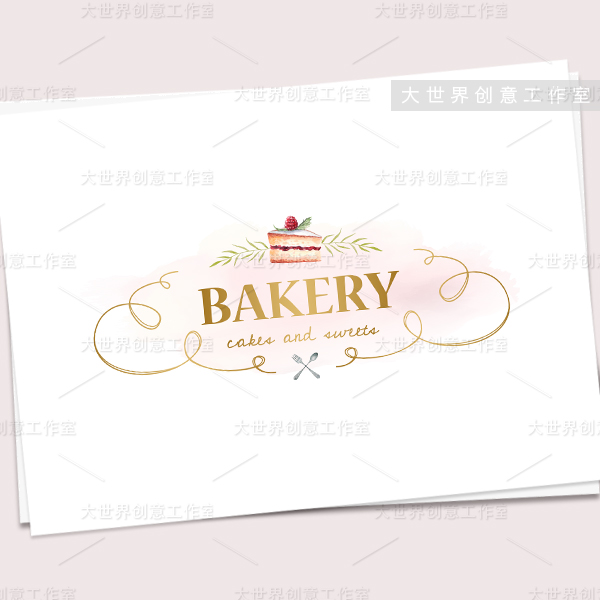 2款选大世界logo标志设计私房烘焙蛋糕甜品店标头像水印二级码 67在类目 商务/设计服务, 设计服务, 平面设计, 商标logo设计中 - 来自Buy2taobao.com提供专业的淘宝代购服务
