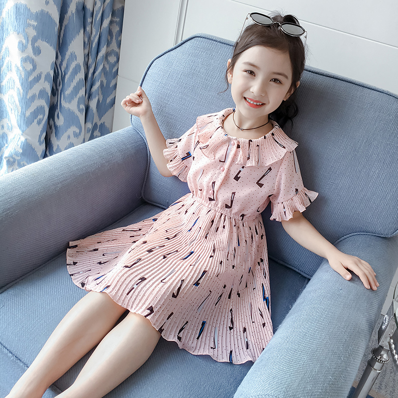 女童连衣裙夏装2019新款儿童夏季雪纺童装裙子女孩韩版洋气公主裙|ruв категории Детская одежда, юбки (новый), платье - от Buy2taobao.com для оказания профессиональной услуги покупки агента Taobao