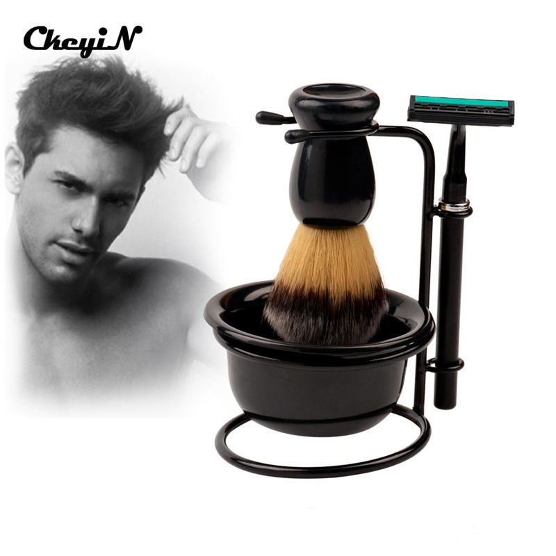 4 In 1 Men 's Razor Set Professional Beard Razor Shaving Brusin the Electronic Dictionary/Electronic paper book/Stationery , Other cultural goods category - from Buy2taobao.com to provide professional Taobao agent buy service