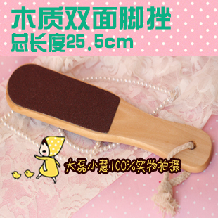 Recommended deals~woodiness Handle Two-sided thickness Sandy foot file Big foot board Exfoliating Grinding feetin the Family/Personal Cleaning Tools , Personal care cleaning appliances , Rub feet/Brush feet/Foot stone category - from Buy2taobao.com to provide professional Taobao agent buy service