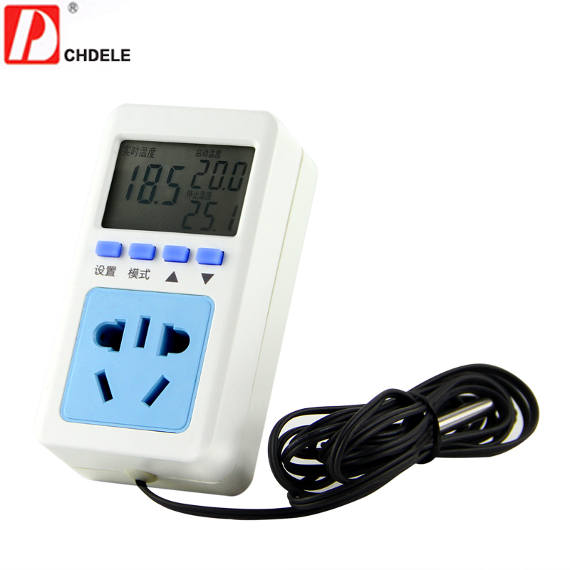 D card chdele intelligence digital display thermostat Temperature Control Switch socket automatic Adjustable atmosphere waterproof magneticin the Hardware/Tool , Electrical control, Low-voltage electrical, Digital Thermostat category - from Buy2taobao.com to provide professional Taobao agent buy service
