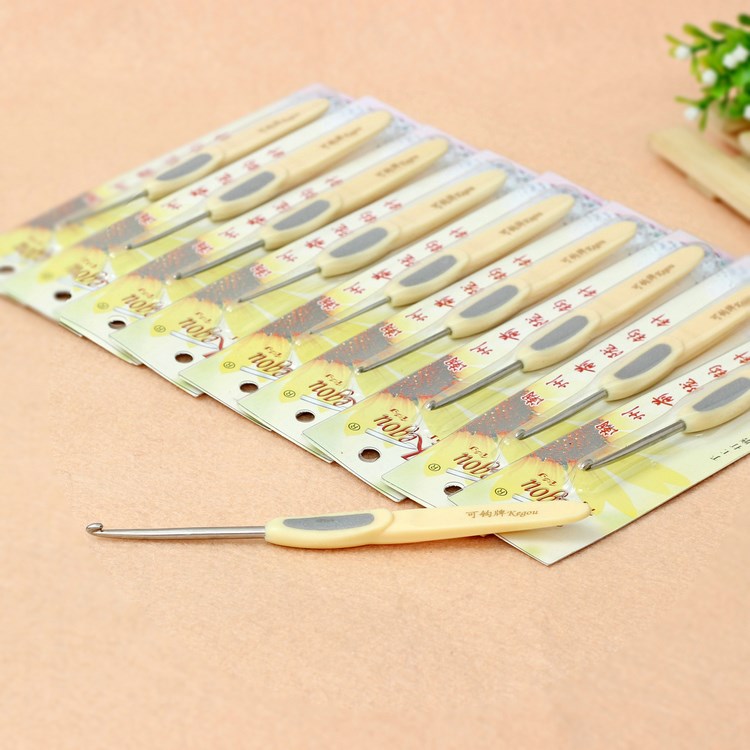 Pure handwork crochet hook Stainless steel kit 10 Chaozhou kit Handle toolin the Accessories/Leather belt/Hat/Muffler , Other Accessories category - from Buy2taobao.com to provide professional Taobao agent buy service