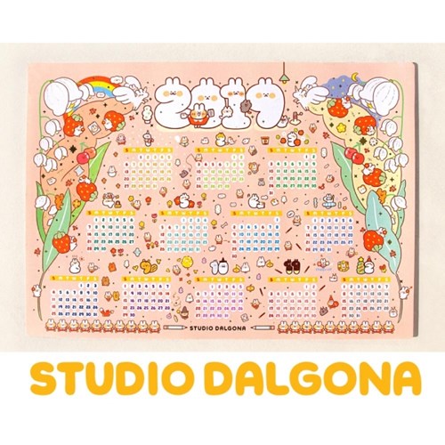 the republic of korea Agency purchase Speed STUDIO DALGONA Wall hanging 2019 calendar Monthly calendar Single-page calendar 72052in the Personalized custom/Design Services/DIY , Daily/Decorative custom , Personalized calendar/Almanac , Calendar category - from Buy2taobao.com to provide professional Taobao agent buy service