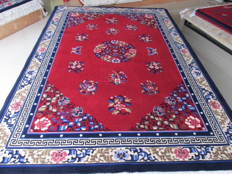 New Zealand Pure wool carpets Coffee table blanket Living room carpet Bed blanket classical Countryside To fake something antique 2m*2.7min the Home Fabric , Carpet category - from Buy2taobao.com to provide professional Taobao agent buy service