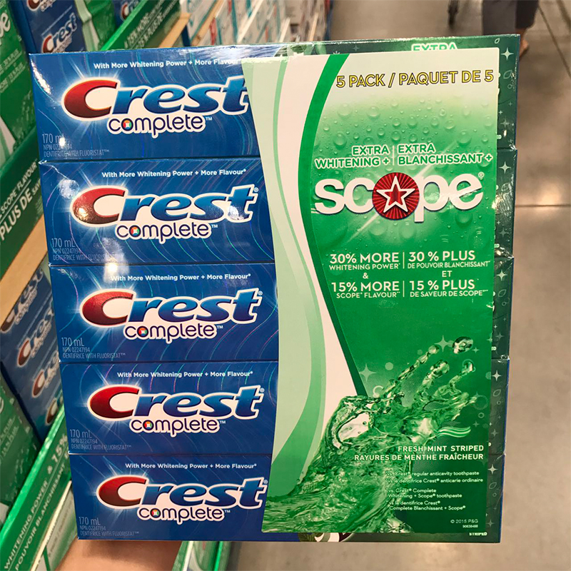 加拿大直邮代购 crest佳洁士 3D WHITE美白牙膏/炫白去牙渍135g在类目 洗护清洁剂/卫生巾/纸/香薰, 洗发沐浴/个人清洁, 口腔护理, 牙膏中 - 来自Buy2taobao.com提供专业的淘宝代购服务