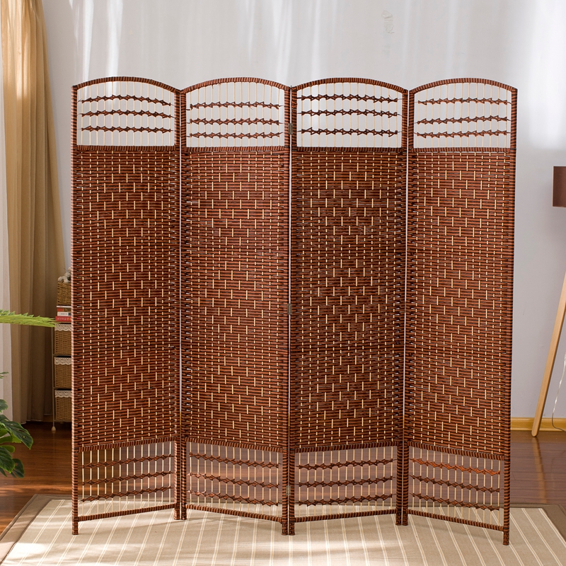 New products Countryside Straw Entrance fashion partition modern decorate Home Furnishing fold Folding screen Push pull a living room screen partitionin the Residential furniture , Screen/Flower Window , Folding screen category - from Buy2taobao.com to provide professional Taobao agent buy service