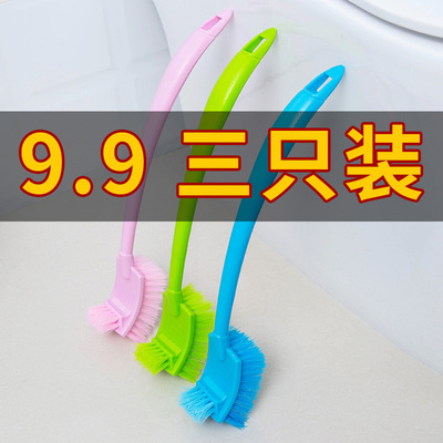 一次性马桶刷套装厕所清洁刷长柄挂墙可抛式无死角刷马桶刷子神器