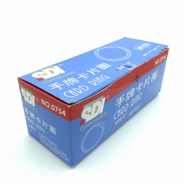 SDI手牌0754白鋼活頁卡片快勞圈 鑰匙扣環 50mm直徑 50個裝在類目 電子詞典/電紙書/文化用品, 裝訂用品, 票夾/長尾夾中 - 來自Buy2taobao.com提供專業的淘寶代購服務