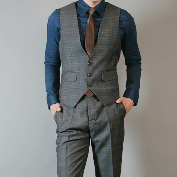 the republic of korea Agency purchase men's wear 2017 new pattern Korean Edition Self cultivation man Self cultivation middle age Gentleman business affairs Vest Special Offerin the Sportswear/Casual Clothing , Sports vest , Single vest category - from Buy2taobao.com to provide professional Taobao agent buy service