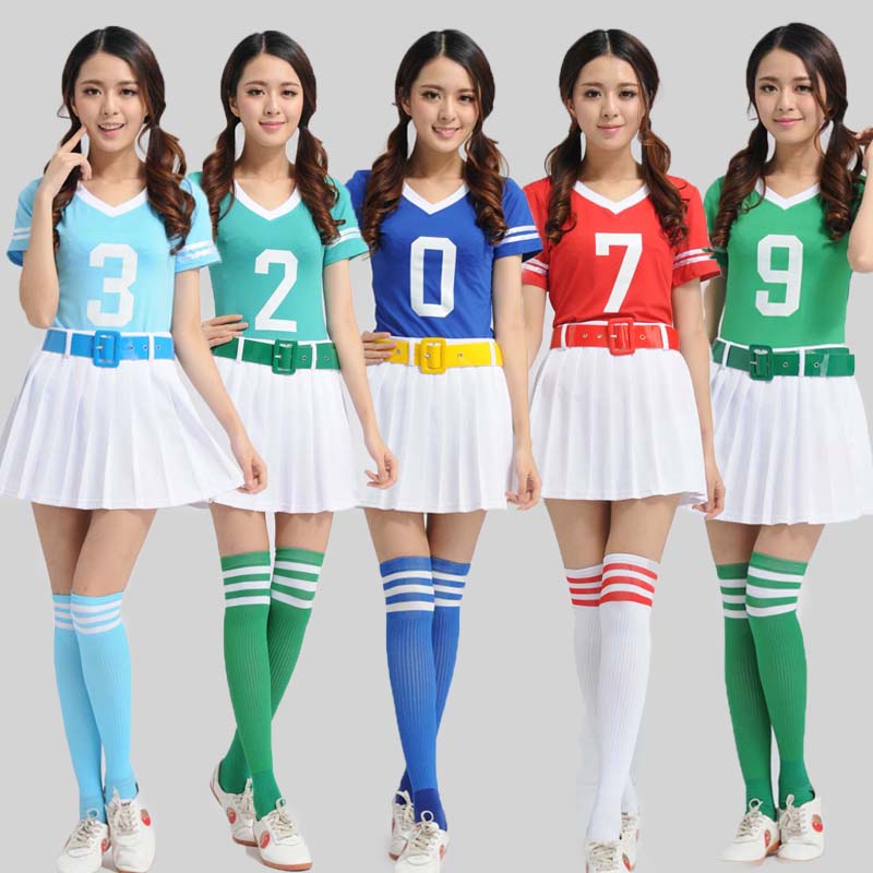 学生拉拉队服装啦啦操表演服男女童健美操舞蹈服儿童啦啦队演出服在类目 运动/瑜伽/健身/球迷用品, 舞蹈/健美操/体操, 啦啦队, 啦啦队服中 - 来自Buy2taobao.com提供专业的淘宝代购服务