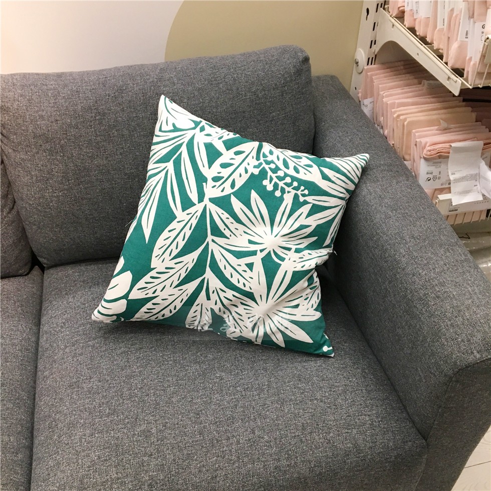 Northern Europe IKEA Faye Ernst Cushion Pillows pure cotton Duck Duck Feather Fillingin the Home Fabric , Pillow/Pillow category - from Buy2taobao.com to provide professional Taobao agent buy service
