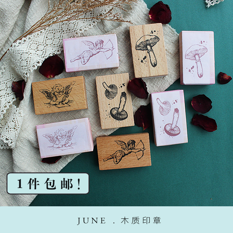 moodtape.漫游蘑菇 天使。mood胶带橡胶印章木质印章diy手工手帐|msdalam kategori Kamus elektronik/buku kertas elektronik/alat tulis, bekalan sekolah setiap hari, pelajar India - dari Buy2taobao.com untuk memberikan perkhidmatan ejen Taobao profesional membeli