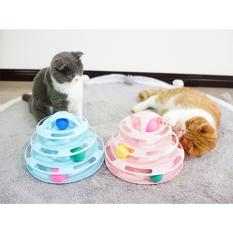 【萌宠儿】圆形4层轨道游乐盘逗猫玩具球猫咪球型玩具猫咪转盘|ruв категории животное/Животное питание и принадлежностей, кошка/собака игрушка, звучание игрушка - от Buy2taobao.com для оказания профессиональной услуги покупки агента Taobao