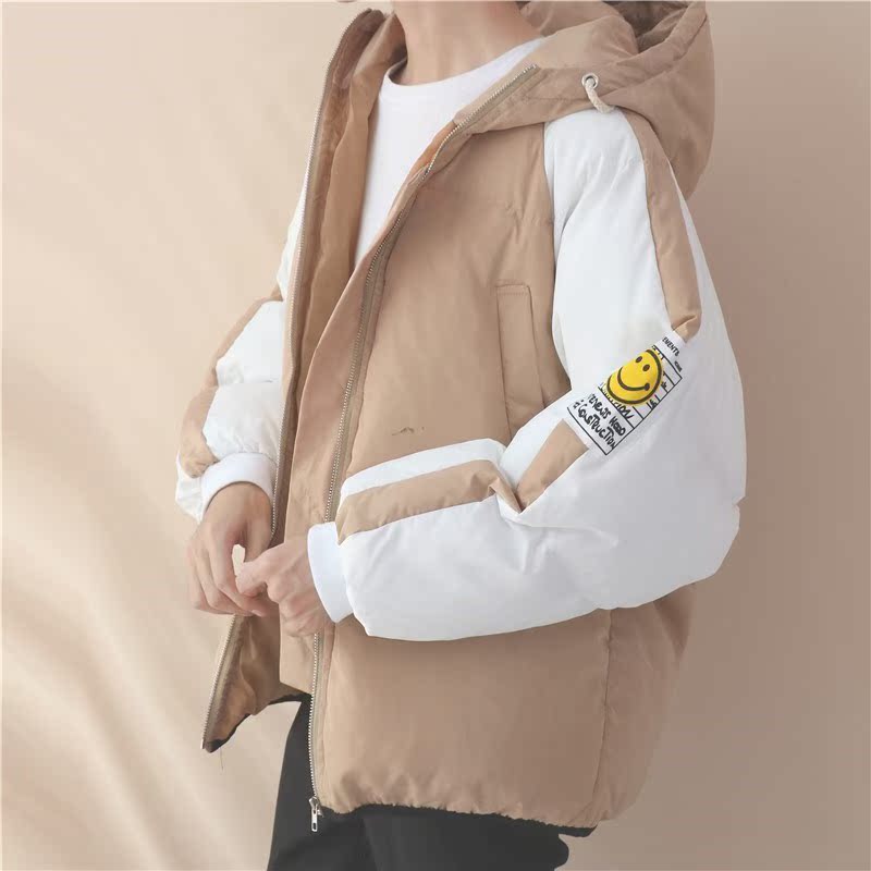 ins面包服男韩版冬季潮流原宿风学生短款加厚宽松情侣棉衣外套b冬|msdalam kategori Pakaian Lelaki, kapas - dari Buy2taobao.com untuk memberikan perkhidmatan ejen Taobao profesional membeli