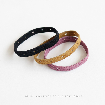 日韩简约ins清新成人发饰头绳韩国扎头发橡皮筋发圈头饰基础发绳