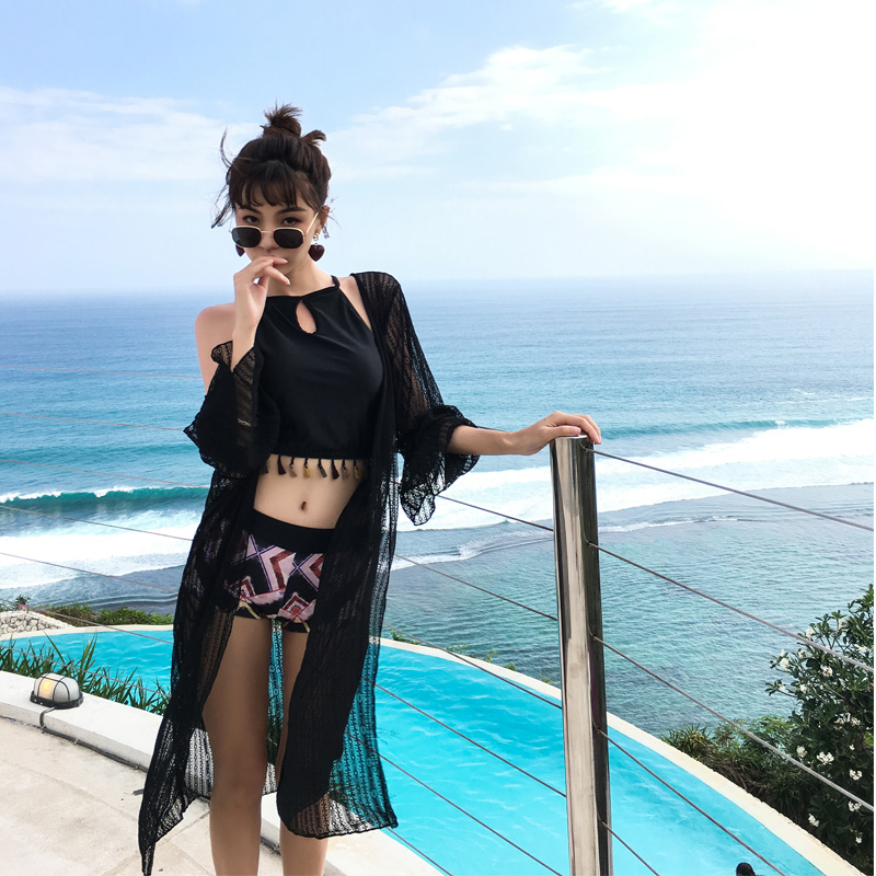 泳衣女三件套比基尼性感蕾丝罩衫显瘦小胸钢托聚拢韩国温泉游泳衣在类目 运动/瑜伽/健身/球迷用品, 游泳, 比基尼中 - 来自Buy2taobao.com提供专业的淘宝代购服务
