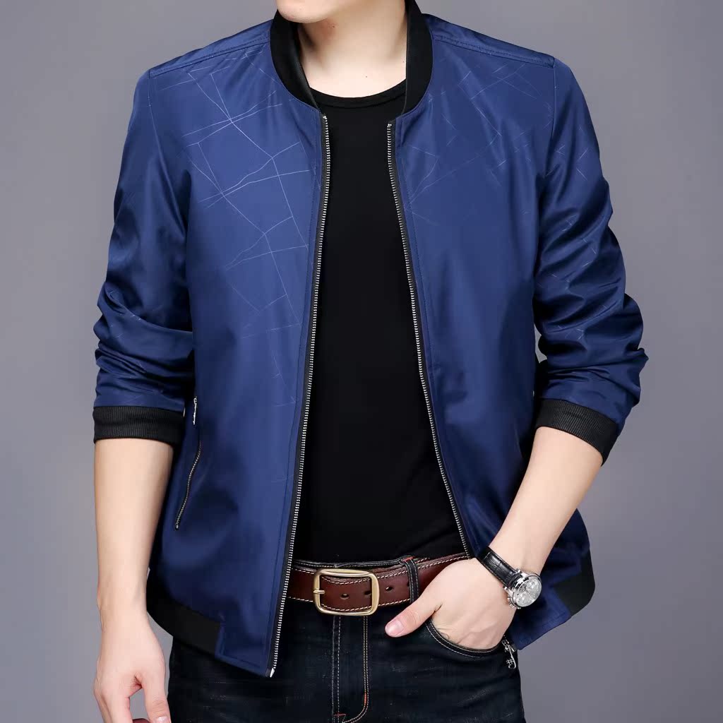 2019 new pattern middle age man Jacket Thin section coat Spring leisure time Middle and old age jacket Jacket Dad installedin the Men's clothing, Cotton category - from Buy2taobao.com to provide professional Taobao agent buy service