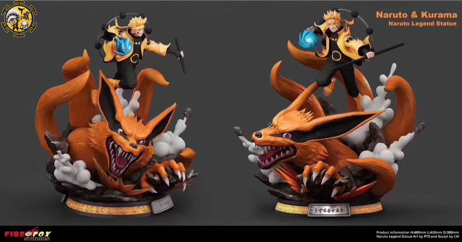 【T小蝎】FIRE FOX 火影雕像系列—六道鸣人 九喇嘛限定&十尾限定|ruв категории плесень играть/Аниме/вокруг/cos/настольные игры, руки/яйцо/кукла/BJD/солдат, другие руки - от Buy2taobao.com для оказания профессиональной услуги покупки агента Taobao