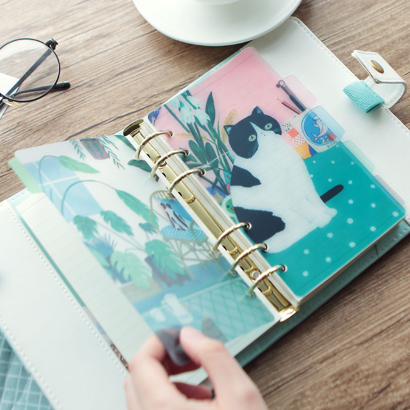 Lorraine Original Nordic classification notebook Stratified Section Hand account Loose-leaf Separator page Indexes A5A6 Dressin the Electronic Dictionary/Electronic paper book/Stationery , Other cultural goods category - from Buy2taobao.com to provide professional Taobao agent buy service