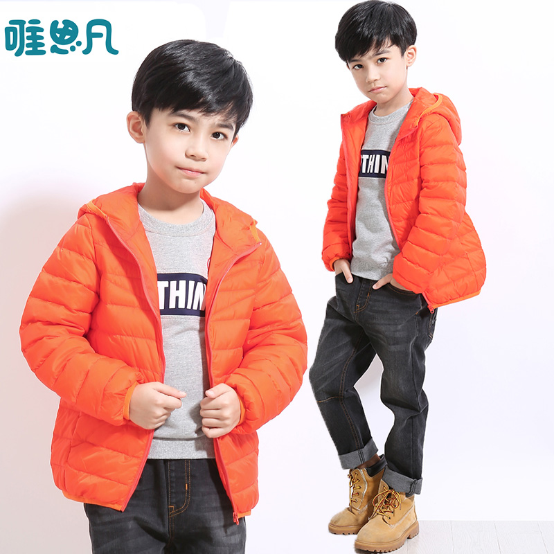 特卖|唯思凡童装男童2019冬季新款中大童连帽轻薄短款羽绒外套潮-|ruв категории Детская одежда, вниз одежды/перо вкладыш, куртка - от Buy2taobao.com для оказания профессиональной услуги покупки агента Taobao