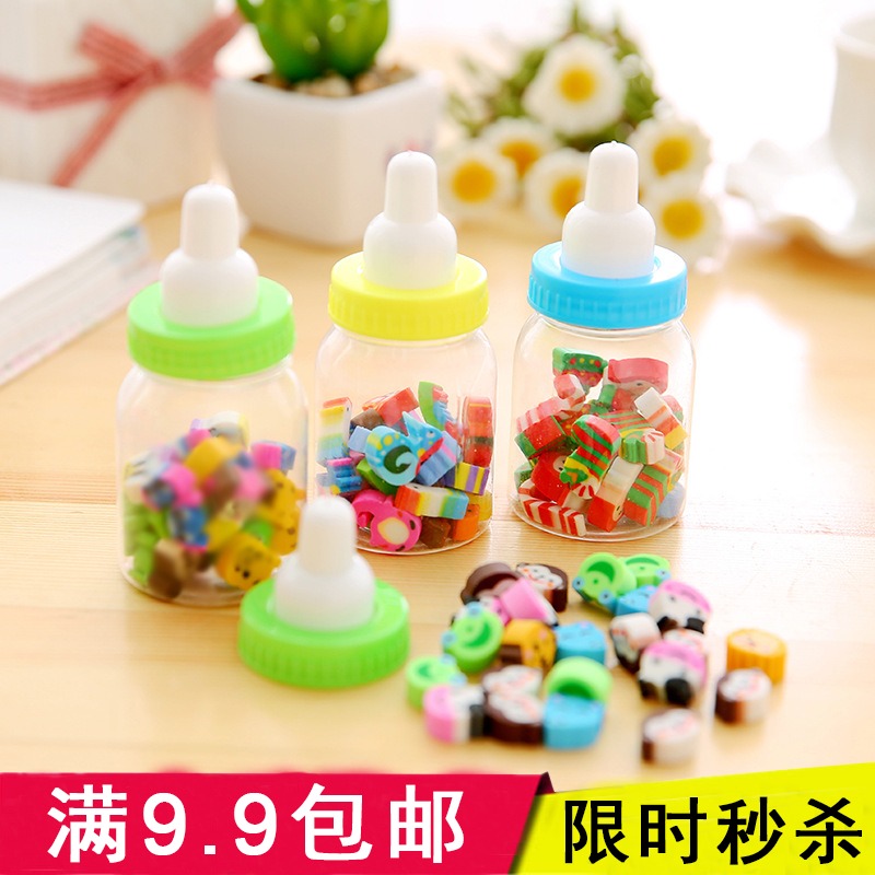 创意卡通动物水果奶瓶装橡皮擦送幼儿园小礼物学生六一儿童节奖品|msdalam kategori Kamus elektronik/buku kertas elektronik/alat tulis, bekalan sekolah setiap hari, pemadam - dari Buy2taobao.com untuk memberikan perkhidmatan ejen Taobao profesional membeli