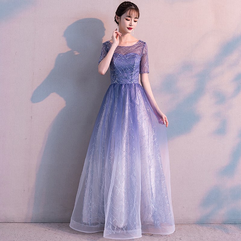 Chorus dress longuette stage Chorus group costume adult new pattern host full dress Sequins Dressin the Women's clothing/Boutique , Costume/National costume/Stage costumes , National costume/Costumes category - from Buy2taobao.com to provide professional Taobao agent buy service