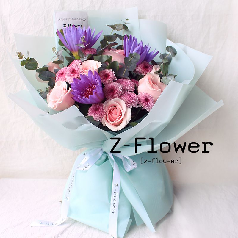 520睡莲鲜花速递玫瑰花束同城花店杭州配送生日送女友爱人|msdalam kategori penghantaran bunga/bunga simulasi/tumbuhan berkebun, penghantaran bunga (bandar) - dari Buy2taobao.com untuk memberikan perkhidmatan ejen Taobao profesional membeli