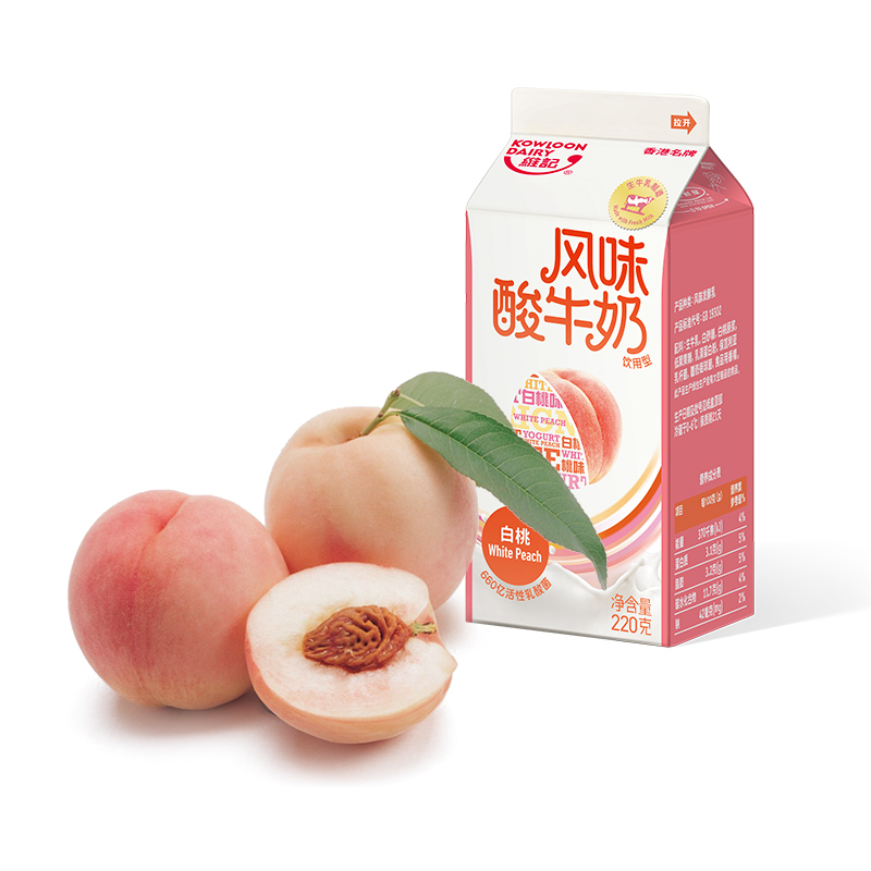 維記牛奶 香港名牌 低溫風味酸牛奶 白桃風味220g/盒 冷藏發貨在類目 咖啡/麥片/衝飲, 乳製品, 酸奶中 - 來自Buy2taobao.com提供專業的淘寶代購服務