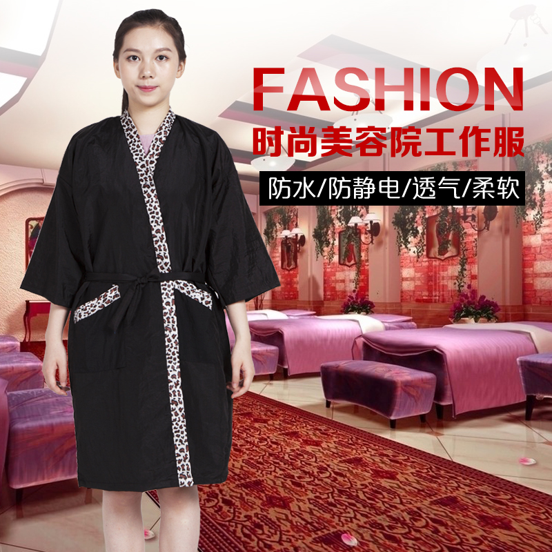 美發客服客袍理發店客袍美容院SPA客服客袍發廊和服焗油染發客服在類目 女士內衣/男士內衣/家居服, 睡袍/浴袍中 - 來自Buy2taobao.com提供專業的淘寶代購服務
