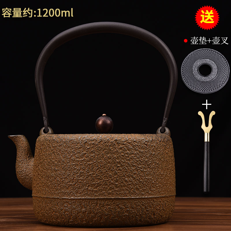 豪峰鐵壺鑄鐵泡茶燒水壺電陶爐煮茶器仿日本手工鐵茶壺煮水壺套裝在類目 餐飲具, 茶具, 茶壺中 - 來自Buy2taobao.com提供專業的淘寶代購服務