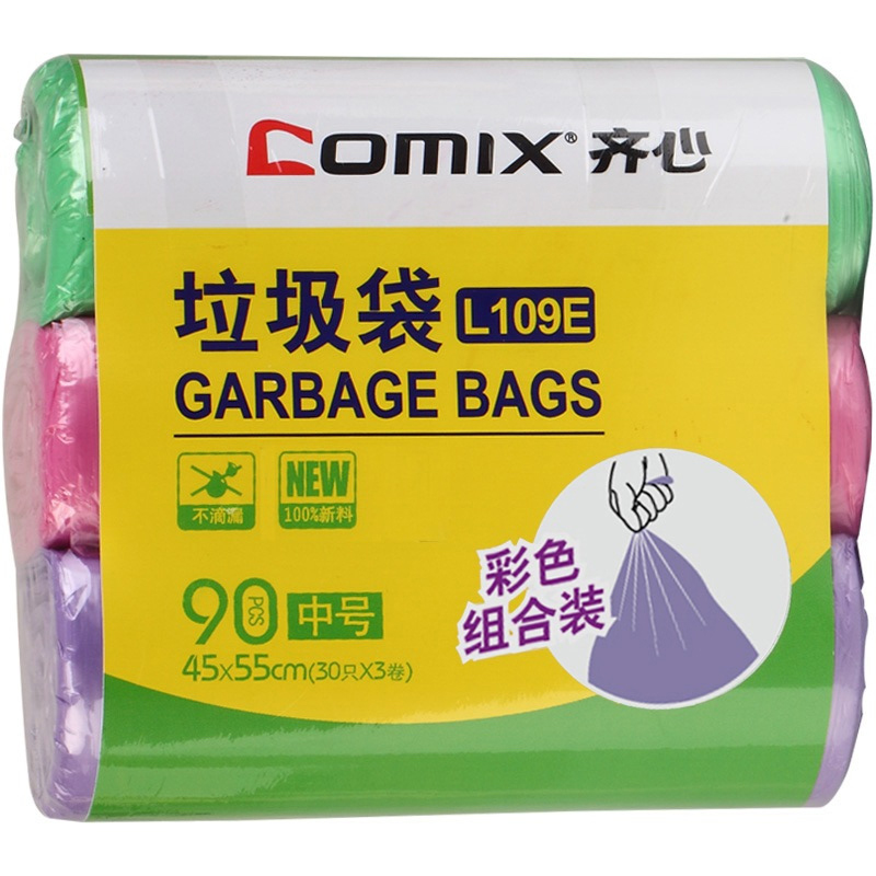 齐心L109E彩色垃圾袋公司家用中号分类袋45*55cm 30个装*3卷/套在类目 电子词典/电纸书/文化用品, 其它文化用品中 - 来自Buy2taobao.com提供专业的淘宝代购服务