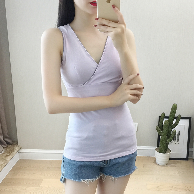 Nursing Wear Autumn vest camisole jacket Winter clothes nurse Primer pregnant woman pure cotton postpartum Autumn and winterin the Maternity/Maternal supplies/Nutrition , Maternity , Sling/Vest category - from Buy2taobao.com to provide professional Taobao agent buy service