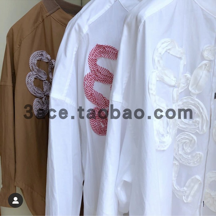 Cost performance optimization Messi did not cry. LOGO Embroidery patch Off the shoulder Easy Cut Shirt and long sectionsin the Women's clothing/Boutique , Shirt category - from Buy2taobao.com to provide professional Taobao agent buy service